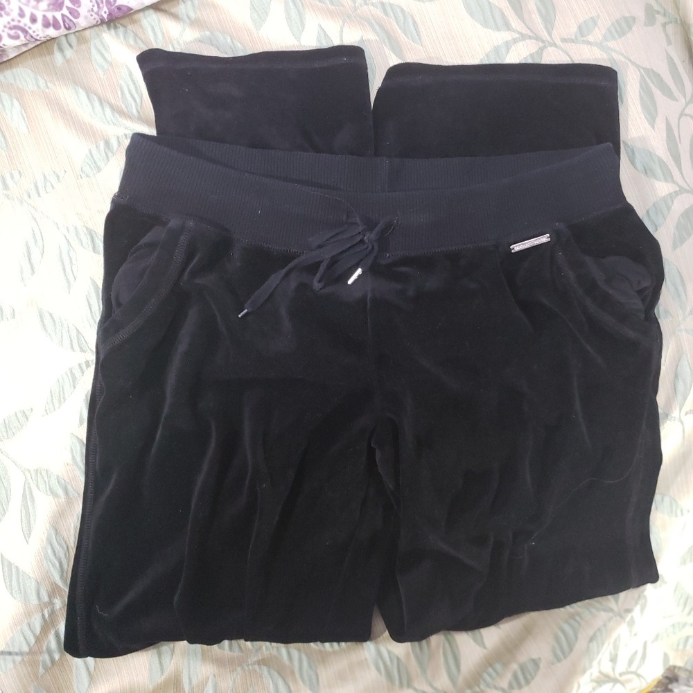 Large Michael Kors velvet track pants